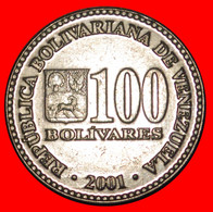 * BOLIVAR (1783-1830): VENEZUELA ★ 100 BOLIVARES 2001! CORNUCOPIAS!  LOW START ★ NO RESERVE! - Venezuela