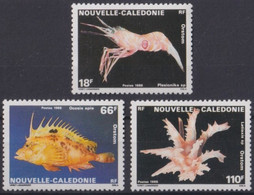 F-EX33303 NEW CALEDONIA MNH 1989 FAUNA SEA MARINE WILDLIFE FISH REEF ANEMONE. - Meereswelt