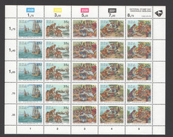 1993  Aircraft - Planes Sheet Of 25 Different  Sc 849 MNH ** - Unused Stamps