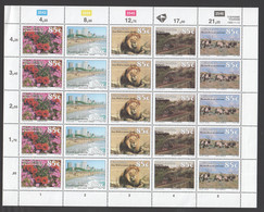 1993  Tourism -  Sheet 5 Strips Of 5  Sc 872   MNH ** - Unused Stamps