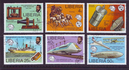 Liberia Mi 997-02 Communication Alexander Graham Bell 1976 Used Gestempeld - Liberia