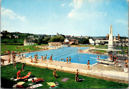 (2 F 53) (M+S)  Luxembourg Posted To France - Remich Picine - Swimming Pool - Remich