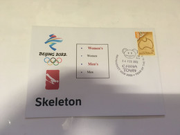 (2 H 54) (Australia) China Beijing Winter Olympic Games - Sport Of Skeleton - Winter 2022: Beijing