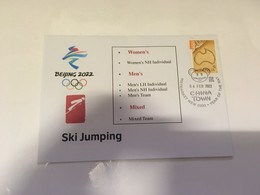 (2 H 54) (Australia) China Beijing Winter Olympic Games - Sport Of Ski Jumping - Winter 2022: Peking