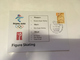 (2 H 54) (Australia) China Beijing Winter Olympic Games - Sport Of Figure Skating - Hiver 2022 : Pékin