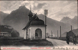 ! Alte Ansichtskarte Aus Engelberg, Kapelle, Schweiz , 1912 - Engelberg