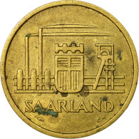 Monnaie, SAARLAND, 20 Franken, 1954, Paris, TTB, Aluminum-Bronze, KM:2 - 20 Francos