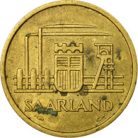 Monnaie, SAARLAND, 20 Franken, 1954, Paris, TTB, Aluminum-Bronze, KM:2 - 20 Franken