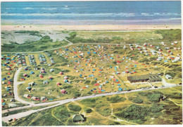 Ameland - Kampeerterrein Nes Met Noordzeestrand Vanuit De Lucht - (Wadden, Nederland/Holland) - Aerophoto-Schiphol 30600 - Ameland