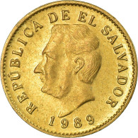 Monnaie, El Salvador, Centavo, 1989, Vereinigte Deutsche Metall, Germany, TTB - El Salvador