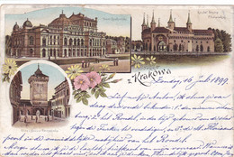 876/ Oude Litho Krakowa, Krakov, 1899 - Polen