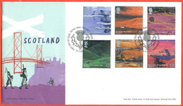 Grand Britain 2003. Scotland.  FDC. - 2001-2010 Em. Décimales