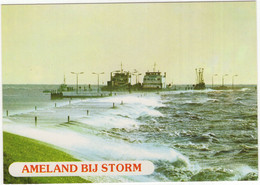 Ameland Bij Storm - (Wadden, Nederland / Holland) - Nr. L 3457 - Veerboot / Ferry - Ameland