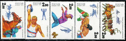 CC2134 Russia 1999 National Sports Horse Racing Wrestling And Other 5V MNH - Unused Stamps