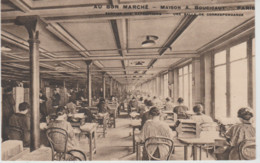 (Carte Commerciale) PARIS . AU BON MARCHE . Maison A. BOUCICAUT. Service Des Expéditions . Une Salle De Correspondance - Tiendas