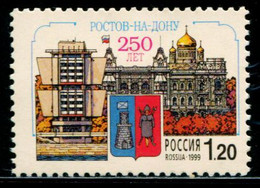 CC2144 Russia 1999 Rostov Architecture 1V MNH - Ungebraucht