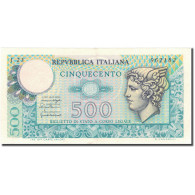 Billet, Italie, 500 Lire, 1976, 1976-12-20, KM:94, SUP - 500 Lire