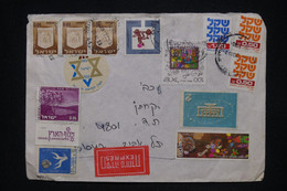 ISRAËL - Enveloppe Avec Valeurs Rajoutés, à Voir -  L 119596 - Brieven En Documenten