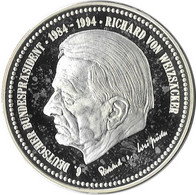 Allemagne Richard Von Weizsäcker Président Fédéral Armoiries Coat Of Arms Präsident Wappenadler Escudo Stemma 1997 40 € - Commémoratives
