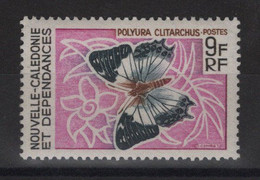 Nouvelle Caledonie - N°342 - Papillon - Cote 6.50€ - ** Neuf Sans Charniere - Neufs