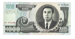 *north Korea 1000 Won  2006  45b   Unc - Corée Du Nord