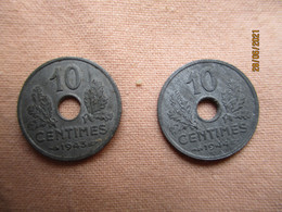 France 10 Centimes 1943 - 1944 - 10 Centimes