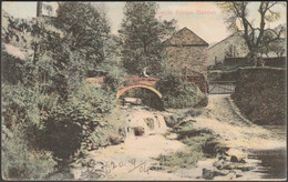 Goyts Bridge, Buxton, Derbyshire, 1904 - Postcard - Derbyshire