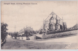ABERGELE ROAD SHOWING WESLEYAN CHURCH - Denbighshire