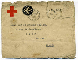 British Red Cross / Lettre De Londres Pour Lyon / WW2  1945 / Croix Rouge Anglaise - Croix Rouge