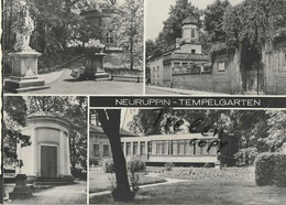 Allemagne, Neuruppin, Tempelgarten, 1977,   Gelaufen - Neuruppin