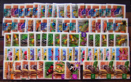 Australie Australia - Accumulation Of 80 Stamps  "flora And Fauna" Used - Collections