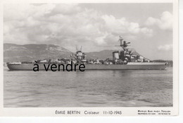 ÉMILE BERTIN, Croiseur, 11-10-1945 - Warships
