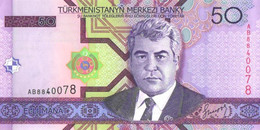 Turkmenistan:50 Manat 2005, UNC - Turkménistan