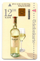 Vin Wine Graf Karolyi Télécarte Puce Allemagne R01  - 1999 Phonecard   (G 866). - R-Series: Regionale Schalterserie