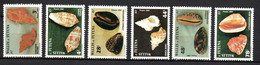Col24  Wallis Et Futuna 1986 Coquillage  N° 337 à 342 Neuf XX MNH Cote 7,80€ - Nuevos