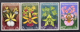 Cayman Islands 1971 Orchids Set Of 4, MNH, SG 298/301 (WI2) - Cayman Islands