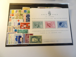 Liechtenstein 1960-1964 Postfrisch Komplett (20117) - Nuevos