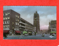 DUNKERQUE - Place Jean Bart Et Le Beffroi - (Vieilles Voitures ) - - Dunkerque