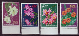 CHINE-FORMOSE - Fleurs - Y&T N° 455-458 - 1964 - MNH - Andere & Zonder Classificatie