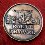 Egypt , Tourist Token Of Sphinx , Eagle Travel , 23.5 G , Tokbag - Profesionales / De Sociedad