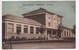 69- VILLEFRANCHE - PONTBICHET -  Les  Ecoles  Ed Belin   CPA - Villefranche-sur-Saone