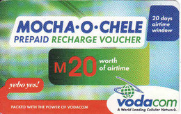 Lesotho, Recharge Vodacom M20, - Lesotho