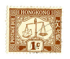 BC 9276 Hong Kong Scott # J1 Used  [Offers Welcome] - Ongebruikt