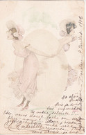 Raphael Kirchner Paques Femmes Oeuf  édition Theo Stroefer Série 222 N°4 - Kirchner, Raphael