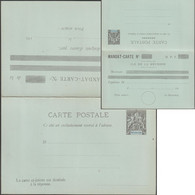 Réunion 1892 Carte Postale, Entier Postal Officiel. 10 C Mouchon, Mandat-carte Avec Réponse Payée. Superbe - Brieven En Documenten