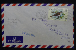 NOUVELLES HÉBRIDES - Enveloppe De Port Vila Pour Vanuatu En 1980  - L 119717 - Storia Postale