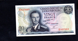 LUXEMBOURG " Baisse De Prix " Billet 20 Francs 1966 NEUF/UNC P.54E - Luxemburgo