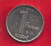 BELGIQUE - 1 FRANC - ALBERT I - 1998. - 1 Franc