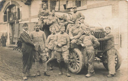 Delcampe - Carte Photo  Ccamion Automobile Militaires - PKW