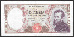 Italia - Banconota Circolata Da 10.000 Lire "Michelangelo" P-97a SOSTITUTIVE - 1962 #19 - 10000 Lire